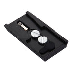 Fittest FC-501 Adattatore per morsetto in lega di alluminio con gruppo a sgancio rapido con piastra scorrevole a sgancio rapido per la sostituzione del treppiede Manfrotto 577, FC-501