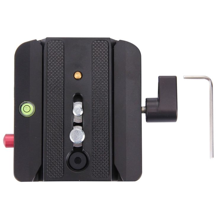 Fittest FC-501 Adattatore per morsetto in lega di alluminio con gruppo a sgancio rapido con piastra scorrevole a sgancio rapido per la sostituzione del treppiede Manfrotto 577, FC-501