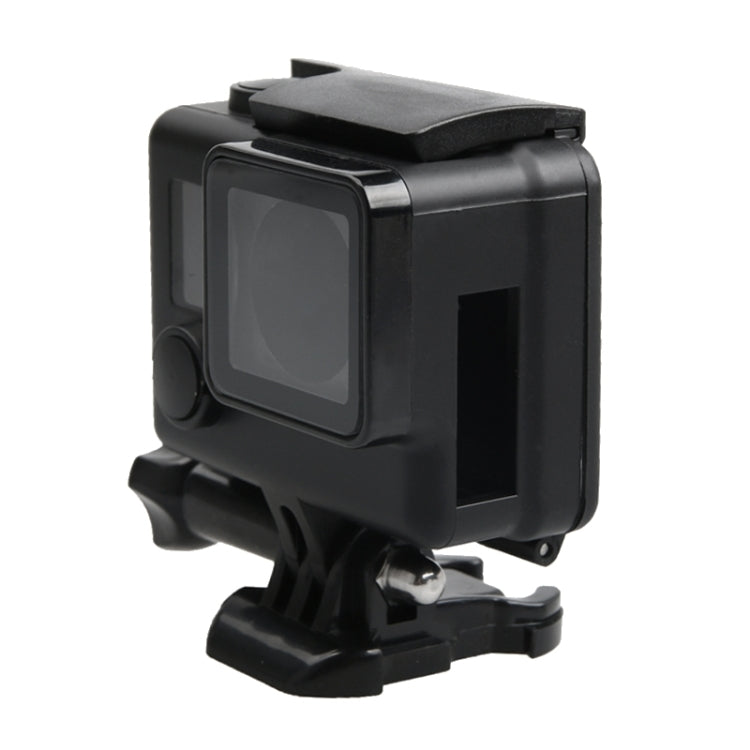 Per GoPro HERO4 Custodia protettiva in ABS scheletrato con fibbia di montaggio di base e vite di comando, HERO4