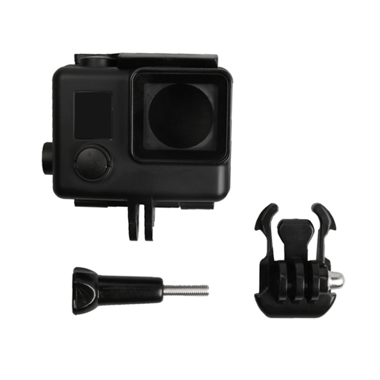 Per GoPro HERO4 Custodia protettiva in ABS scheletrato con fibbia di montaggio di base e vite di comando, HERO4