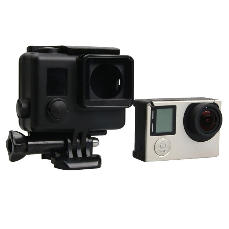Per GoPro HERO4 Custodia protettiva in ABS scheletrato con fibbia di montaggio di base e vite di comando, HERO4