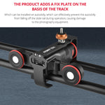 YELANGU L50E Carrello scorrevole per telecamera di giunzione da 60 cm + Carrello per carrello L5i