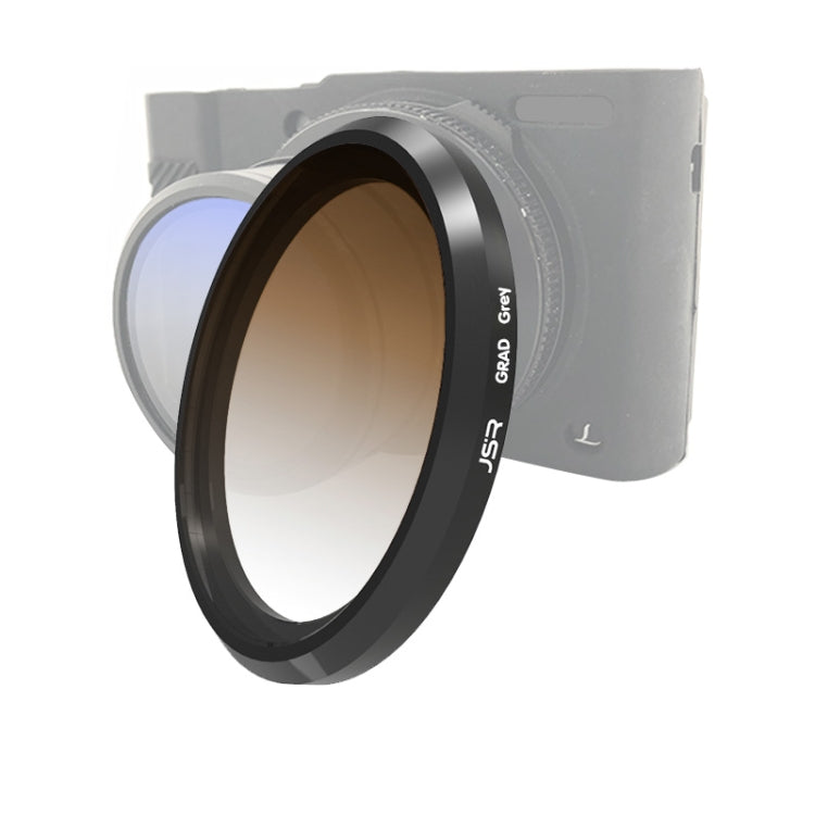 Filtro per lenti colorate sfumate JSR per Panasonic LUMIX LX10, Gradient Smoke Filter, Gradient Orange Filter, Gradient Grey Filter, Gradient Green Filter, Gradient Purple Filter, Gradient Red Filter, Gradient Yellow Filter, Gradient Blue Filter