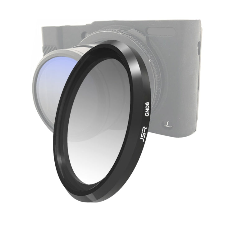 Filtro obiettivo JSR sfumato GND8 per Panasonic LUMIX LX10, GND8 Filter