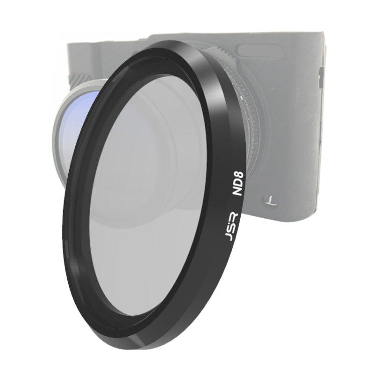 Filtro obiettivo JSR ND8 per Panasonic LUMIX LX10, ND8 Filter