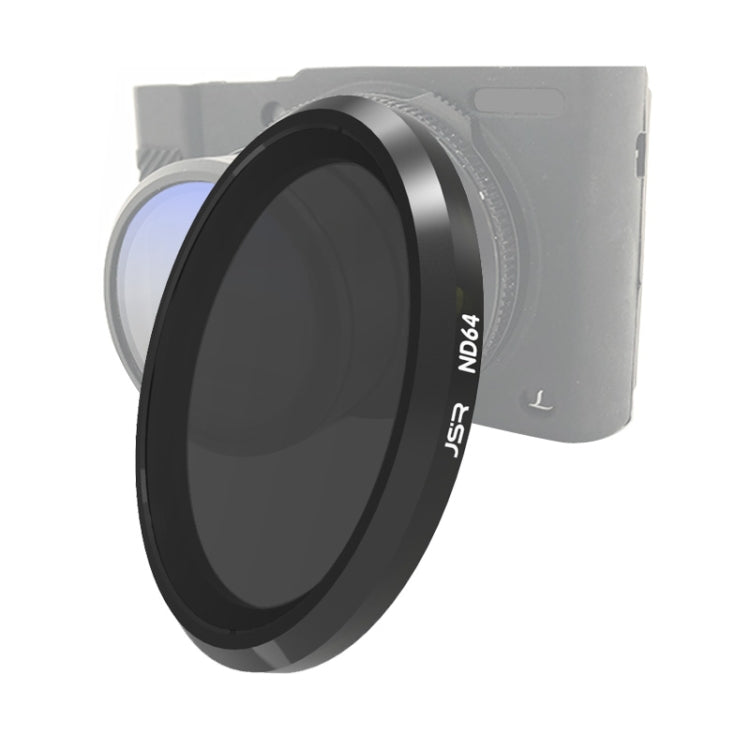 Filtro obiettivo JSR ND64 per Panasonic LUMIX LX10, ND64 Filter