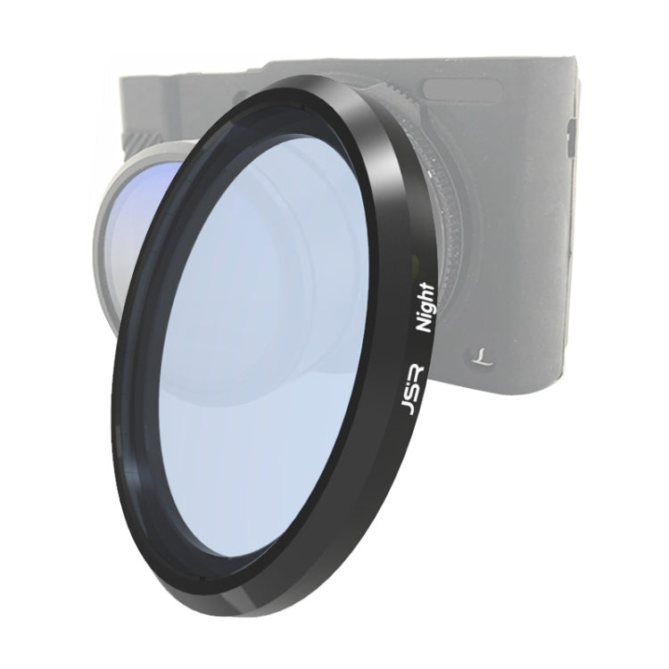 Filtro obiettivo JSR NIGHT per Panasonic LUMIX LX10, NIGHT Filter