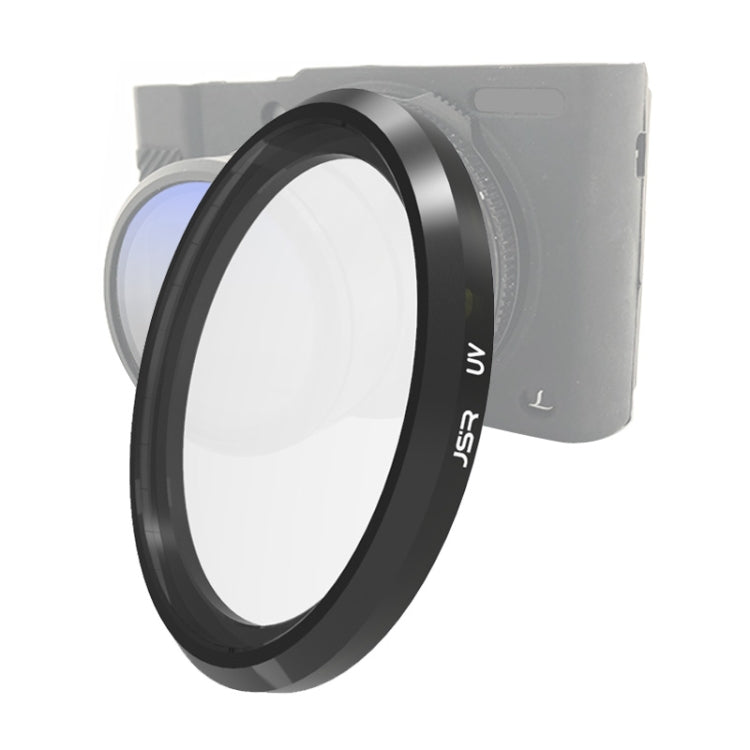 Filtro per obiettivo UV JSR per Panasonic LUMIX LX10, UV Filter