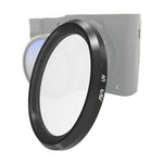 Filtro per obiettivo UV JSR per Panasonic LUMIX LX10, UV Filter