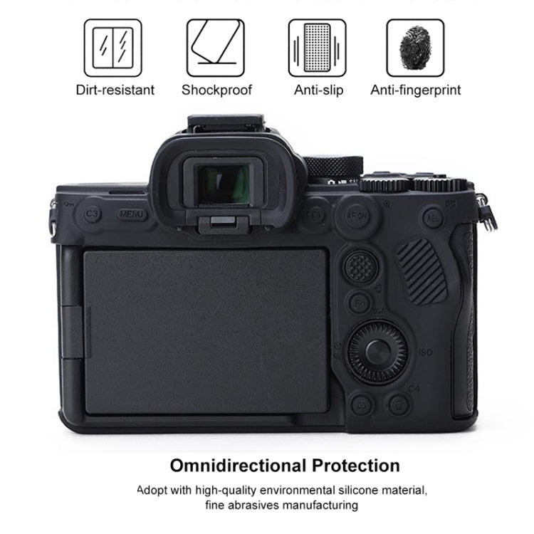 Custodia protettiva in morbido silicone per Sony A7 IV, For Sony A7 IV