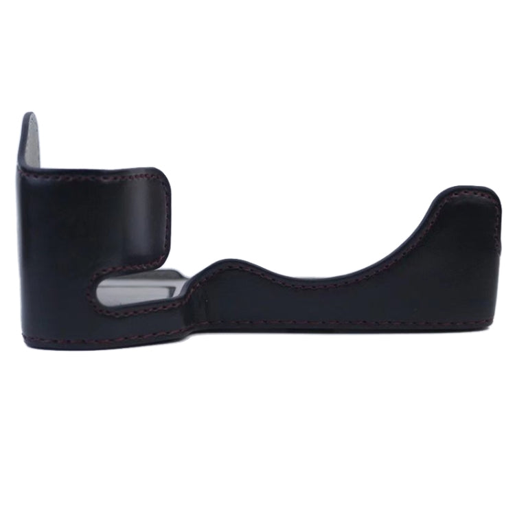 Base mezza custodia per fotocamera in pelle PU con filo da 1/4 di pollice per Sony A7 IV, For Sony A7 IV