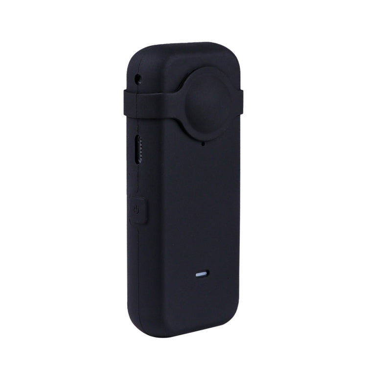 Custodia in silicone antipolvere per tutto il corpo con copriobiettivo per Insta360 ONE X2, 2