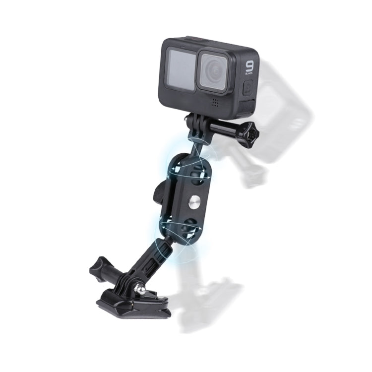 Adattatore montaggio casco moto 360° per DJI Osmo