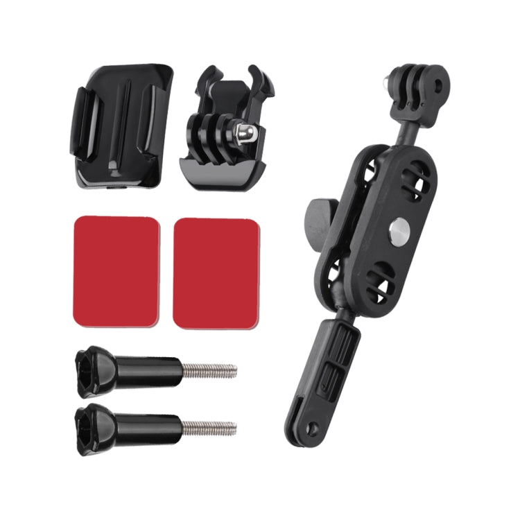 Adattatore montaggio casco moto 360° per DJI Osmo