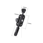 Adattatore montaggio casco moto 360° per DJI Osmo