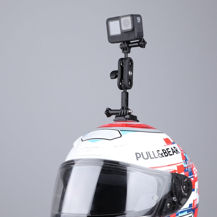 Adattatore montaggio casco moto 360° per DJI Osmo