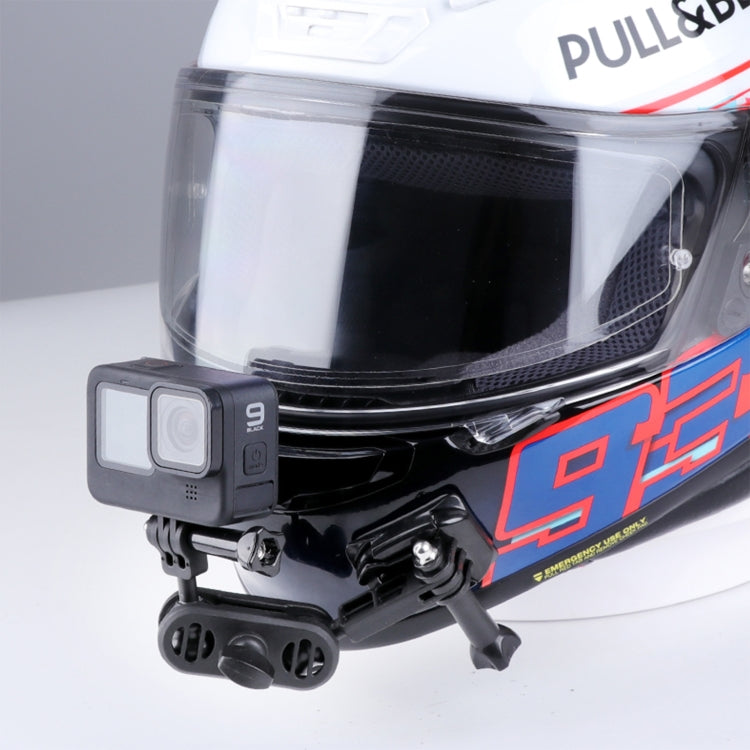 Adattatore montaggio casco moto 360° per DJI Osmo