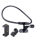 Supporto per fotocamera da collo indossabile pigro a mani libere con morsetto per telefono, versione estesa, Neck Holder C