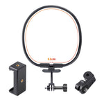 Supporto per fotocamera da collo indossabile pigro a mani libere con morsetto per telefono, versione estesa, Neck Holder C
