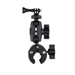 Supporto base per pinza con morsetto per action camera regolabile con rotazione a 360°, Plier Base Holder