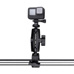 Supporto base per pinza per morsetto per action camera regolabile con rotazione a 360° versione estesa, Extended Version Plier Base Holder