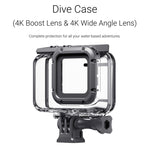 Custodia impermeabile per fotocamera subacquea con profondità subacquea di 60 m per Insta360 One RS 4K, For Insta360 One RS 4K