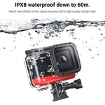 Custodia impermeabile per fotocamera subacquea con profondità subacquea di 60 m per Insta360 One RS 4K, For Insta360 One RS 4K