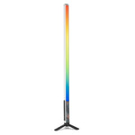 LUXCeO Mood1 85 cm RGB Atmosfera colorata Ritmo LED Stick Luce di riempimento per foto video portatile con treppiede, 85cm with Tripod