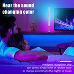 LUXCeO Mood1 85 cm RGB Atmosfera colorata Ritmo LED Stick Luce di riempimento per foto video portatile con treppiede, 85cm with Tripod