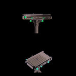 YELANGU YLG0107K Stabilizzatore portatile Steadicam professionale in alluminio aeronautico da 40-67 cm per fotocamera DSLR DV