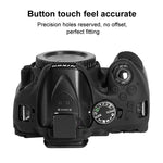 Custodia protettiva in morbido silicone per Nikon D5200, For Nikon D5200