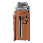 Custodia in vera pelle per fotocamera FUJIFILM instax mini Evo Full Body con cinturino, For FUJIFILM instax mini Evo