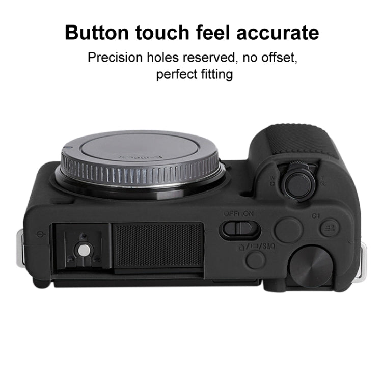 Per Sony ZV-E10 Custodia protettiva in silicone morbido, For Sony ZV-E10