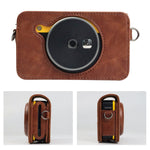 Per Kodak Mini Shot2 Retro / C210R instax Custodia in pelle PU per fotocamera full body con cinturino, For Kodak Mini Shot2 Retro / C210R