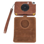 Per Kodak PRINTOMATIC Custodia in pelle PU per fotocamera full body con cinturino, For Kodak PRINTOMATIC