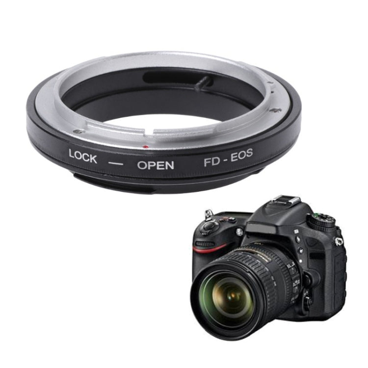 Anello gradino per montaggio obiettivo FD-EOS per obiettivi Canon FD su obiettivi EOS EF, FD-EOS