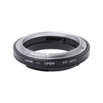 Anello gradino per montaggio obiettivo FD-EOS per obiettivi Canon FD su obiettivi EOS EF, FD-EOS