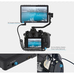 FEELWORLD F5 Pro V4 Touch Screen da 6 pollici DSLR Monitor da campo per fotocamera 3D LUT 4K HDMI Ingresso Uscita Braccio inclinabile, F5 Pro V4