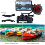 FEELWORLD F5 Pro V4 Touch Screen da 6 pollici DSLR Monitor da campo per fotocamera 3D LUT 4K HDMI Ingresso Uscita Braccio inclinabile, F5 Pro V4