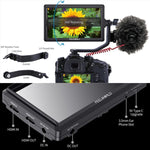 FEELWORLD FW568 V3 Monitor da campo per fotocamera DSLR 3D LUT da 6 pollici, IPS Full HD 1920 x 1152, supporto braccio inclinabile ingresso uscita HDMI