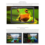 FEELWORLD LUT11S Monitor da campo per fotocamera DSLR touch screen ultra luminoso da 10,1 pollici 2000nit, pannello IPS 3G-SDI 4K HDMI Input Output 1920 x 1200, LUT11S