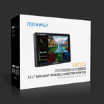 FEELWORLD LUT11S Monitor da campo per fotocamera DSLR touch screen ultra luminoso da 10,1 pollici 2000nit, pannello IPS 3G-SDI 4K HDMI Input Output 1920 x 1200, LUT11S