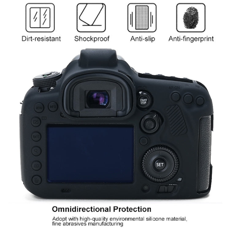 Per Canon EOS 7D Mark II Custodia protettiva morbida in silicone, For Canon EOS 7D Mark II