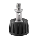 BEXIN GSF37-S Treppiede Piedino in plastica con punte in acciaio inossidabile da 3/8 pollici, GSF37-S