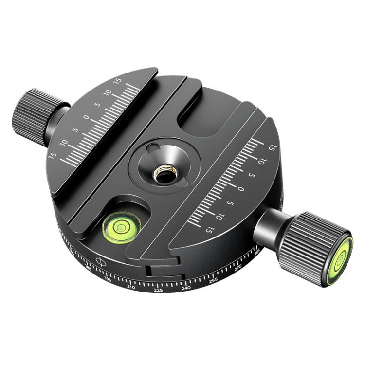 BEXIN QJ-08 Supporto per treppiede con base a morsetto a sgancio rapido rotante panoramico, QJ-08