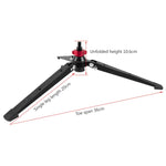 Mini treppiede da tavolo con base monopiede BEXIN ST-3 a tre piedi