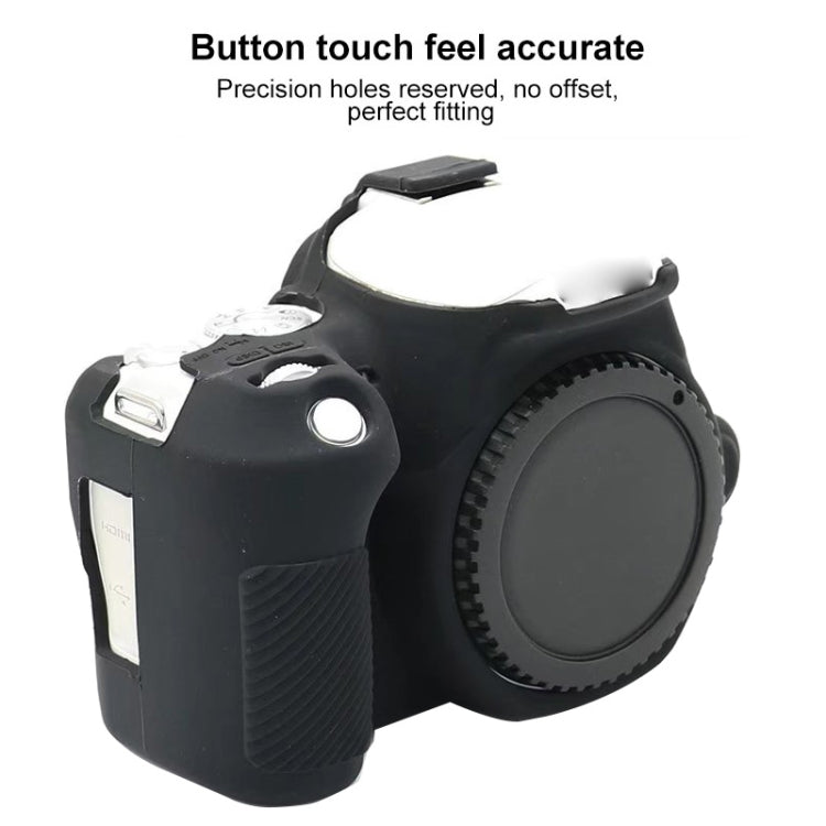 Per Canon EOS 250D Custodia protettiva morbida in silicone, For Canon EOS 250D