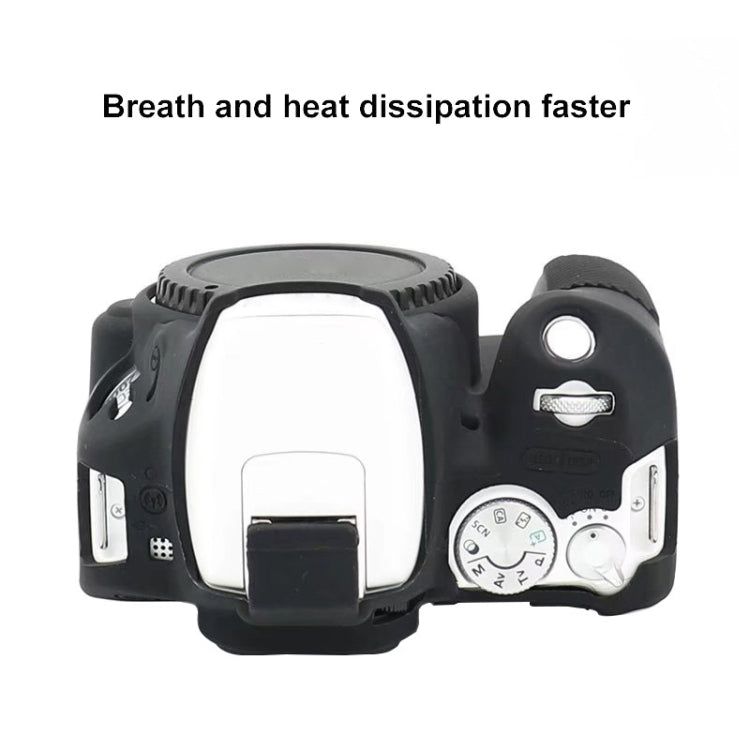 Per Canon EOS 250D Custodia protettiva morbida in silicone, For Canon EOS 250D