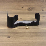 Per Fujifilm XH2S Base mezza custodia per fotocamera in pelle PU con filettatura da 1/4 di pollice, For Fujifilm XH2S
