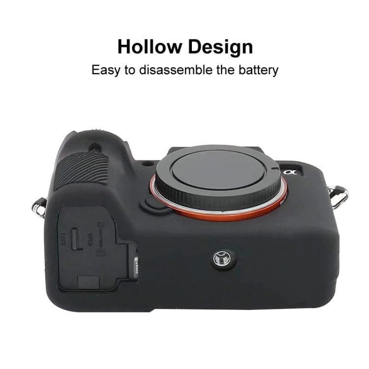 Per Sony A7S III / A7S3 Custodia protettiva morbida in silicone, For Sony A7S III / A7S3